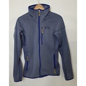Patagonia Women's Performance Better Sweater Fleece Jacket Blue Size Medium
